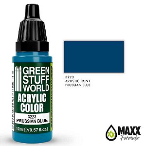 Tinta Acrílica Green Stuff World - PRUSSIAN BLUE (17ml)