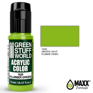 Tinta Acrílica FLUBBER GREEN - Green Stuff World (17ml)