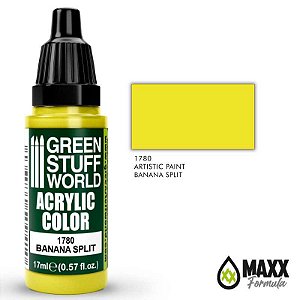 Tinta Acrílica Green Stuff World - BANANA SPLIT (17ml)