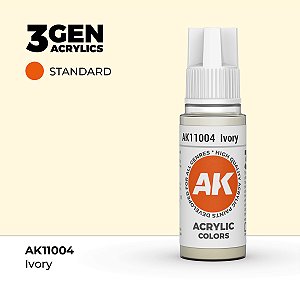 Tinta Acrílica IVORY - AK Interactive (17ml)