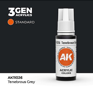 Tinta Acrílica TENEBROUS GREY - AK Interactive (17ml)