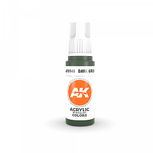 Tinta Acrílica DARK GREEN - AK Interactive (17ml)