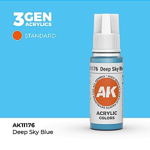 Tinta Acrílica DEEP SKY BLUE - AK Interactive (17ml)