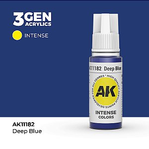 Tinta Acrílica DEEP BLUE - AK Interactive (17ml)
