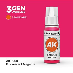 Tinta Acrílica FLUORESCENT MAGENTA - AK Interactive (17ml)