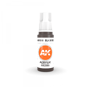 Tinta Acrílica BLACK RED - AK Interactive (17ml)