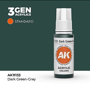 Tinta Acrílica DARK GREEN GREY - AK Interactive (17ml)