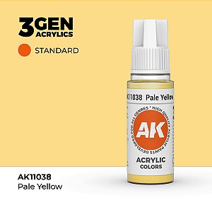 Tinta Acrílica PALE YELLOW - AK Interactive (17ml)