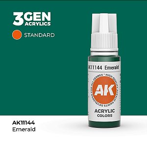 Tinta Acrílica EMERALD - AK Interactive (17ml)