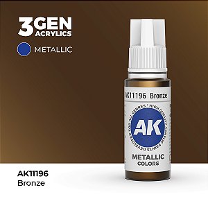 Tinta Metálica BRONZE - AK Interactive (17ml)