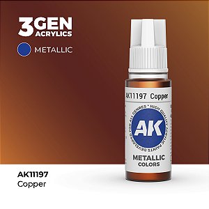 Tinta Metálica COPPER - AK Interactive (17ml)