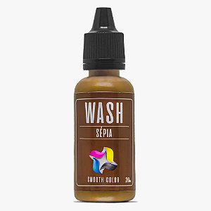 Wash Acrílico - Smooth3d - SÉPIA - 20ml