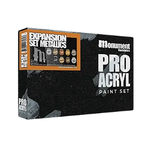 Conjunto Tintas Acrílicas Artísticas METALLICS - Pro Acryl (Box 9x 22ml)