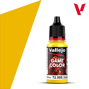 Tinta Acrílica Game Color MOON YELLOW - Vallejo (18ml)