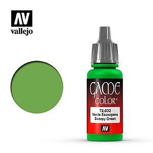 Tinta Acrílica Vallejo Game Color - Escorpena Green