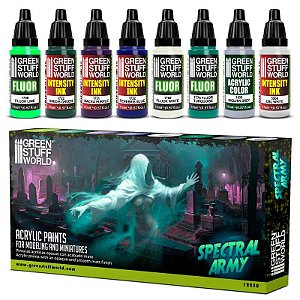Set de Pintura Green Stuff World - Spectral Army (Box x8 17ml)