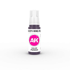 Tinta Acrílica AK Geração 3 - King Purple COLOR PUNCH 17 ml