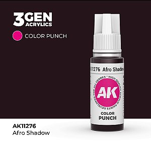 Tinta Acrílica Color Punch AFRO SHADOW - AK Interactive (17 ml)