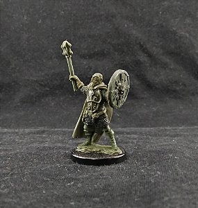 Bartholomeu, O Peregrino da Luz - Miniatura de Metal para RPG