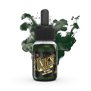 Ink Acrílica CAMO GREEN - AK Interactive (30ml)