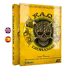 Livro AK Interactive: Dioramas F.A.Q. - 560 páginas (Inglês)
