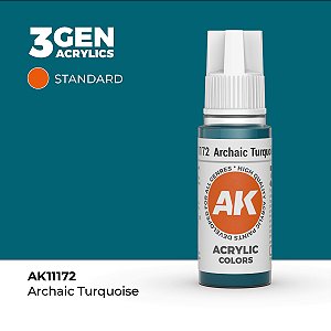 Tinta Acrílica ARCHAIC TURQUOISE - AK Interactive (17ml)