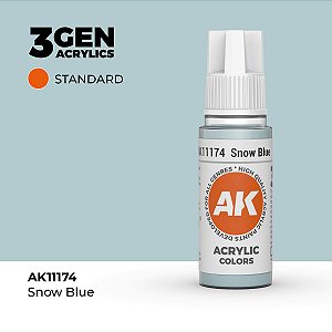 Tinta Acrílica SNOW BLUE - AK Interactive (17ml)