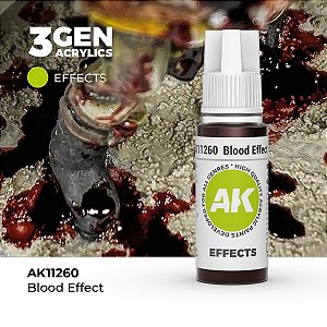 Tinta Acrílica BLOOD EFFECTS - AK Interactive (17ml)