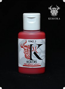 Tinta Acrílica TOLUIDINE RED - Kimera Kolors (30ml) (PR3)