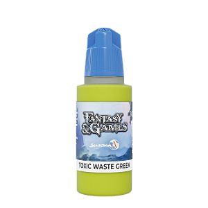 Tinta Acrílica Fantasy - TOXIC WASTE GREEN - Scale 75 (17ml)