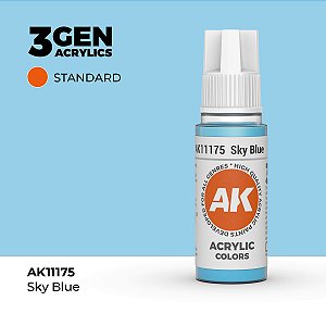 Tinta Acrílica SKY BLUE - AK Interactive (17ml)