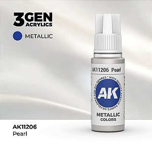 Tinta Metálica PEROLIZADO (PEARL) - AK Interactive (17ml)