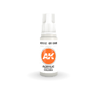 Tinta Acrílica OFFWHITE - AK Interactive (17ml)