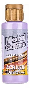 Tinta Metal Colors LILÁS - Acrilex (60ml)