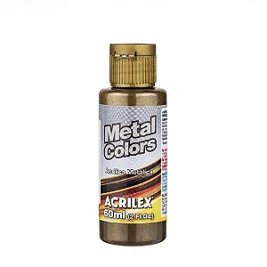 Tinta Metal Colors OURO - Acrilex (60ml)