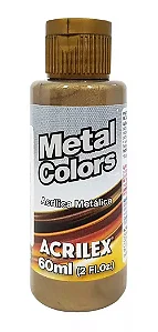 Tinta Metal Colors BRONZE - Acrilex (60ml)