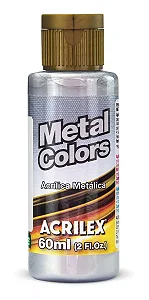 Tinta Metal Colors ALUMINIO - Acrilex (60ml)