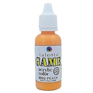 Tinta Acrílica Game - PEACH - Talento (20ml)