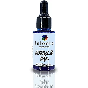 Ink Acrílica AZUL PHTHALOCIANYNE - Talento (25ml)