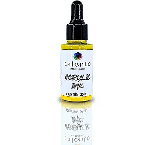Ink Acrílica AMARELO - Talento (25ml)