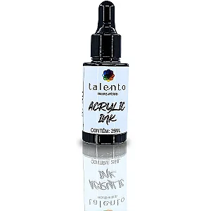 Ink Acrílica PRETO - Talento (25ml)