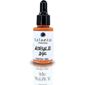 Ink Acrílica LARANJA - Talento (25ml)