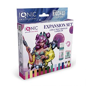 Conjunto Tintas Acrílicas: EXPANSION - IONIC Smart Colors (12x 20ml)