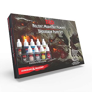 Conjunto de Tintas Acrílicas: D&D Underdark  - Army Painter (10x 12ml)