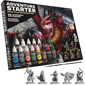 Conjunto de Tintas Acrílicas:  GameMaster: Adventure Starter RPG - Army Painter (15x 18ml)