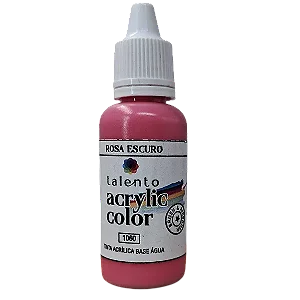 Tinta Acrílica Acrylic Color - ROSA ESCURO - Talento (20ml)