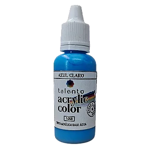 Tinta Acrílica Acrylic Color - AZUL CLARO - Talento (20ml)