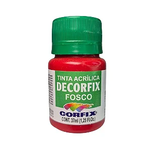 Tinta Acrílica Decorfix Fosca PÚRPURA - Corfix (37ml)