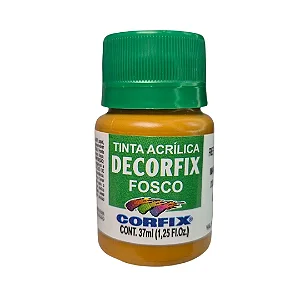 Tinta Acrílica Decorfix Fosca MARROM DOURADO - Corfix (37ml)