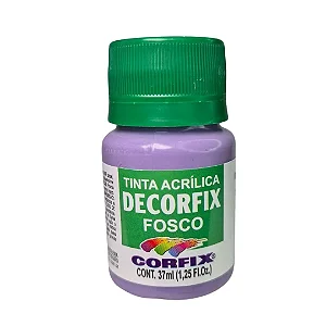 Tinta Acrílica Decorfix Fosca VIOLETA CLARO - Corfix (37ml)